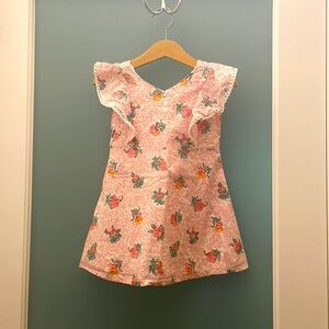 Janie and Jack Girl Floral Summer Spring Dress - 18 to 24 months